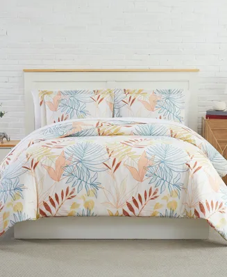 Southshore Fine Linens Tropic Leaf 3-Pc. Comforter Set, King