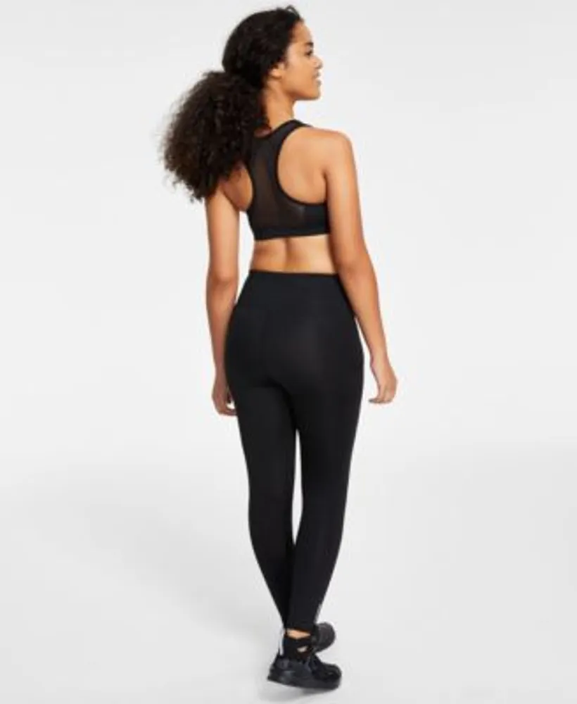 Puma Womens Medium Impact Sports Bra High Waist Side Pocket Legging