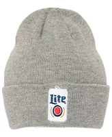 Miller Lite Men's Flat Knit Cuffed Beanie