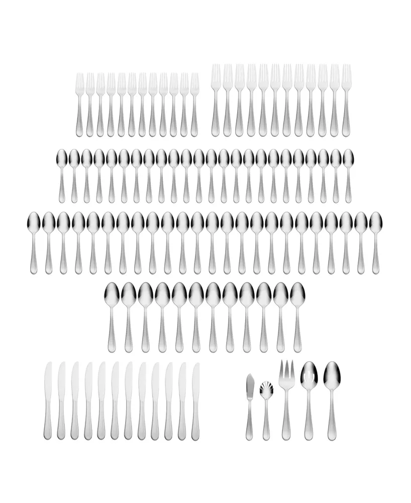 Hampton Forge Nova 101 Piece Remailer, Service for 12