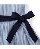 Hope & Henry Little Girls Seersucker Peter Pan Collar Dress