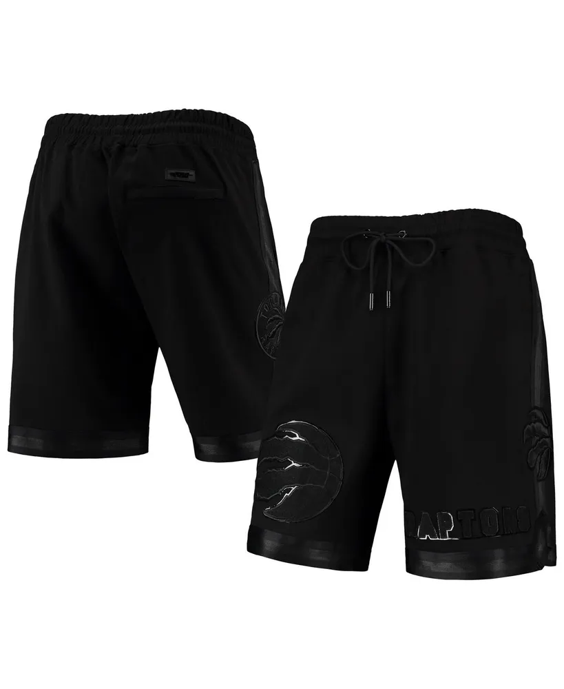 Men's Pro Standard Toronto Raptors Triple Black Gloss Shorts