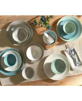 Sango Siterra Mixed Speckled 16 Pc. Dinnerware Set, Service for 4