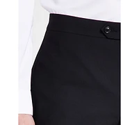 Bar Iii Men's Slim-Fit Faille-Trim Tuxedo Pants, Created for Macy's