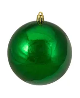 Northlight 12 Count Shatterproof 4- Finish Christmas Ball Ornaments 100mm Set, 4"