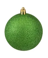 Northlight 32 Count Xmas Shatterproof 4- Finish Christmas Ball Ornaments 80mm Set, 3.25"