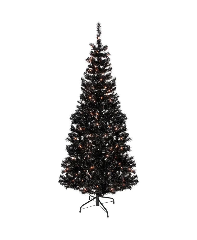 Northlight Pre- Lit Artificial Tinsel Christmas Tree With Clear Lights