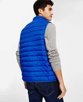 Club Room Men's Quilted Packable Puffer Vest, Created for Macy's