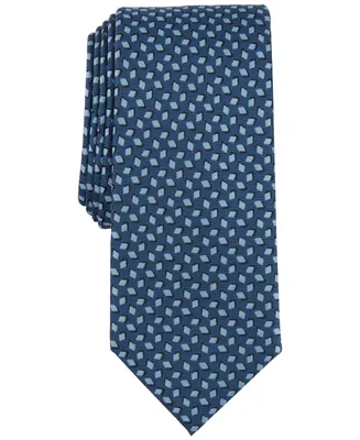 Alfani Men's Starkin Geo-Print Tie, Created for Macy's