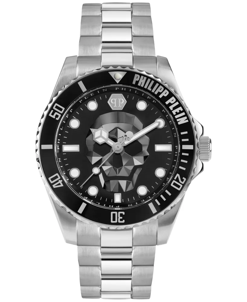 Philipp Plein Men's The $kull Stainless Steel Bracelet Watch 44mm