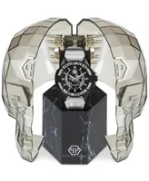 Philipp Plein Men's The $kull Silicone Strap Watch 44mm