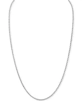 Esquire Men's Jewelry Rope Link 24" Chain Necklace, Created for Macy's