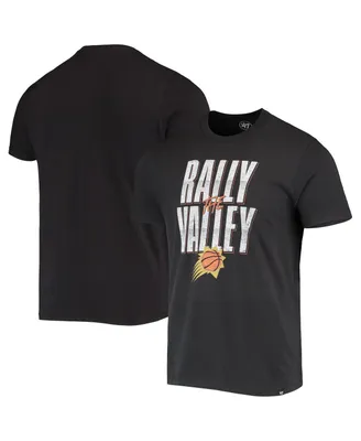 Men's '47 Brand Black Phoenix Suns Hometown Regional Rally The Valley T-shirt