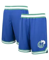 Men's Mitchell & Ness Blue Dallas Mavericks 1998/99 Hardwood Classics Authentic Shorts