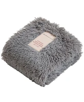 BCBgeneration Shaggy Reversible to Plush Throw Blanket, 50" x 70", Exclusively at Macy's