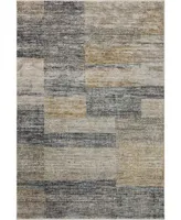 Loloi Soho Soh-08 5'3" x 7'9" Area Rug - Gray, Gold