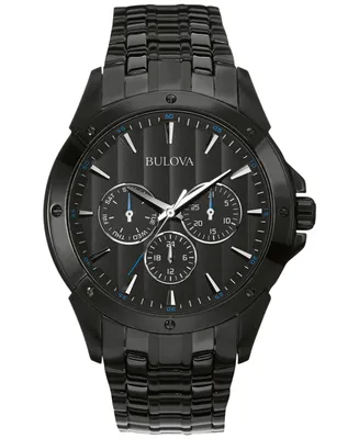 Bulova Men's Black Ion