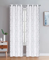 Dainty Home Carly Window Panel Set, 76" x 84"