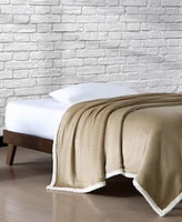Eddie Bauer Solid Ultra Soft Plush Blanket