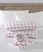 Eddie Bauer Printed Cotton Flannel 3-Pc. Sheet Set, Twin Xl