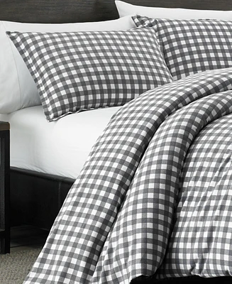 Eddie Bauer Preston Cotton Flannel 3-Pc. Comforter Set, Full/Queen