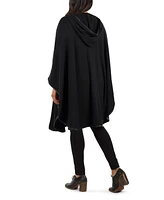 Patricia Nash Women's Hooded Cape with Clasp