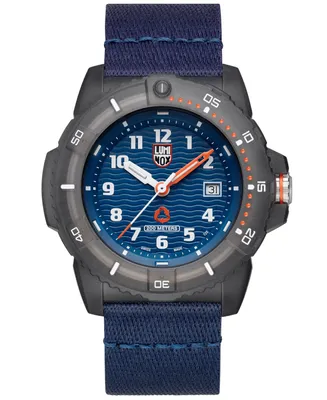 Luminox Men's Swiss Eco Series Blue Pet Strap Watch 46mm