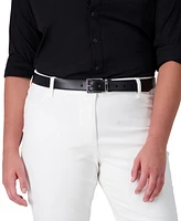 Calvin Klein Women's Reversible Leather Pant Belt