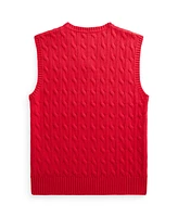 Polo Ralph Lauren Big Boys Cable- Knit Sweater Vest