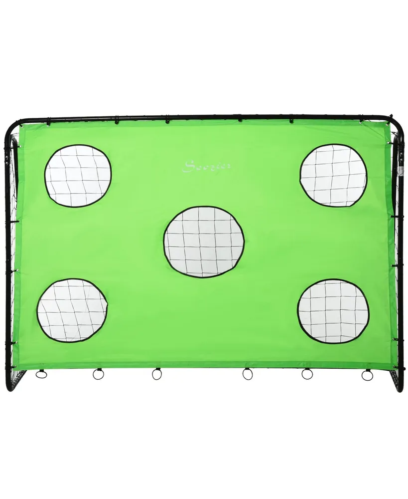 Soozier SoCcer Goal Target Goal Indoor Backyard with All Weather Polyester Net