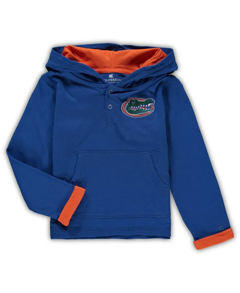 Colosseum Toddler Boys Colosseum Royal, Heathered Gray Florida Gators  Poppies Hoodie and Sweatpants Set