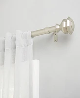 Lauren Ralph Lauren Welford 1" Adjustable Window Curtain Rod and Finial Piece Set