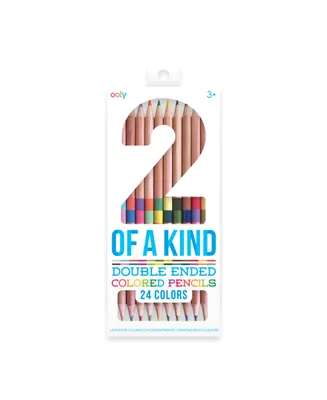 Ooly Two of a Kind Colored Pencils 24 Piece Color Set