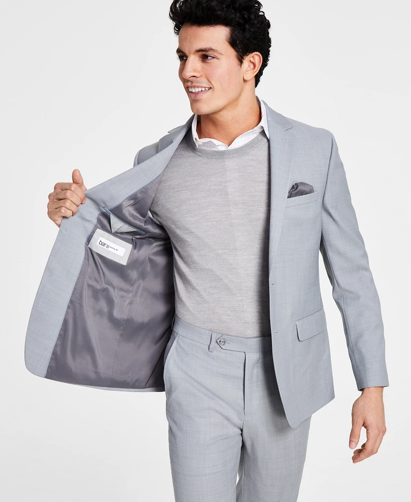 Bar Iii Men's Skinny-Fit Sharkskin Suit Jacket, Created for Macy's
