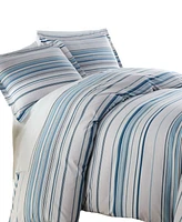 Southshore Fine Linens Stripe 3 Piece Comforter and Sham Set