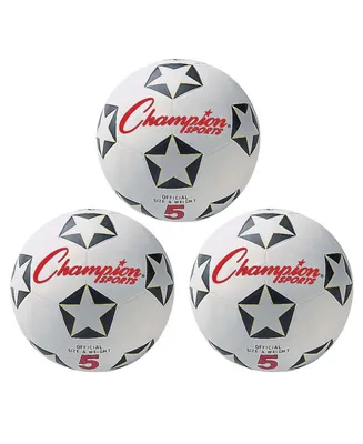 Champion Sports Rubber Soccer Ball