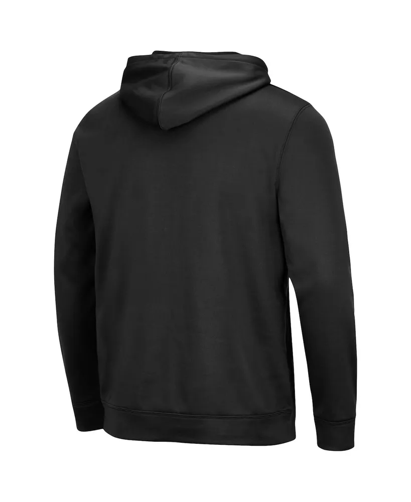 Men's Colosseum Black Oregon State Beavers Lantern Pullover Hoodie