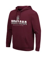 Men's Colosseum Maroon Montana Grizzlies Lantern Pullover Hoodie