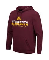 Men's Colosseum Maroon Minnesota Golden Gophers Lantern Pullover Hoodie