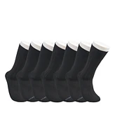 Geoffrey Beene Men's Dress Crew Socks, Pack of 7