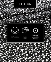 Marimekko Pikkuinen Unikko Cotton Percale 4-Pc. Sheet Set, King