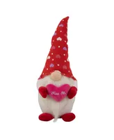 Hearts Kiss Me Valentine's Day Gnome, 16"