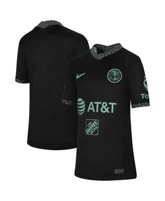 Big Boys Nike Black Club America 2021/22 Third Replica Jersey