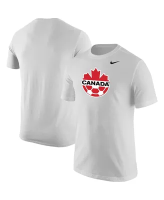 Men's Nike White Canada Soccer Core T-shirt