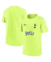 Men's Nike Yellow Tottenham Hotspur Strike Raglan Performance Team Top