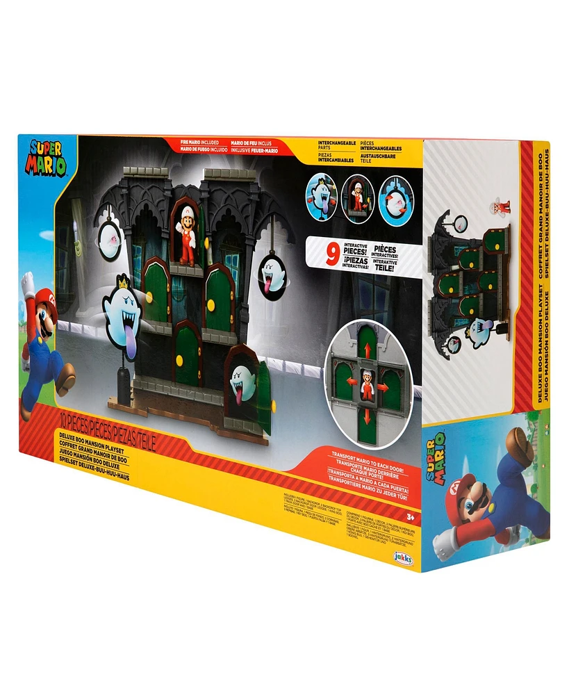 Super Mario Deluxe Boo Mansion Playset