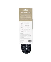 Foot Petals Women's Black, Leopard, Snow Flat Socks