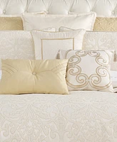 Closeout! Waterford Valetta Damask Reversible 6 Piece Comforter Set, King