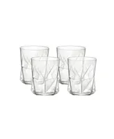 Bormioli Rocco Cassiopea 4-Piece Double Old Fashioned Glass