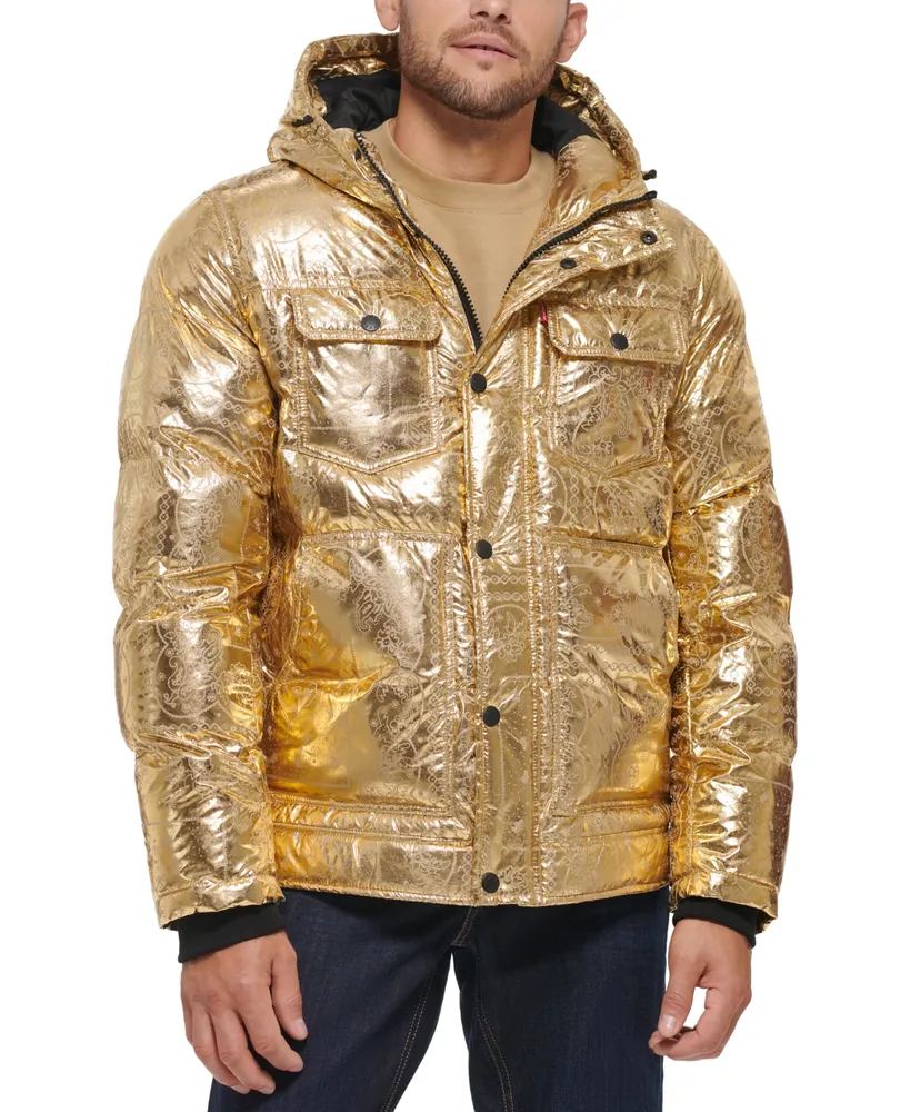 Levi's Men's New Fashion Quilted Hooded Puffer Jacket, Created for Macy's